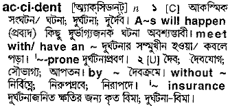 Accident in Bangla Academy Dictionary