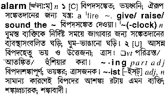 Alarm in Bangla Academy Dictionary