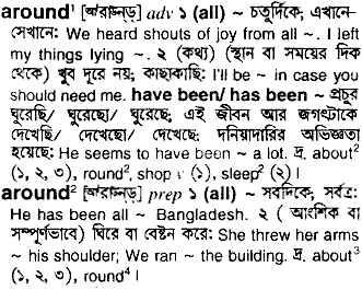 Around in Bangla Academy Dictionary