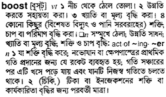 Boost in Bangla Academy Dictionary