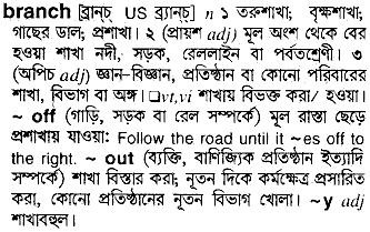 Branch in Bangla Academy Dictionary