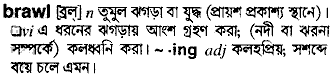 Brawl in Bangla Academy Dictionary