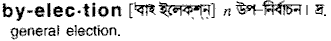Byelection in Bangla Academy Dictionary