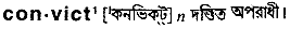 Convict in Bangla Academy Dictionary