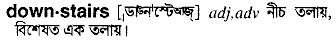 Downstairs in Bangla Academy Dictionary