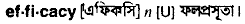 Efficacy in Bangla Academy Dictionary