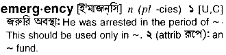 Emergency in Bangla Academy Dictionary