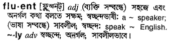 Fluent in Bangla Academy Dictionary