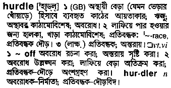 Hurdle in Bangla Academy Dictionary