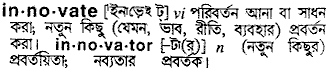 Innovate in Bangla Academy Dictionary