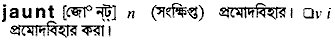 Jaunt in Bangla Academy Dictionary