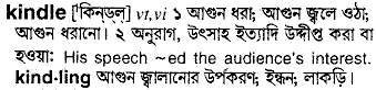 Kindle in Bangla Academy Dictionary