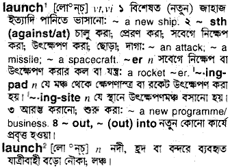 Launch in Bangla Academy Dictionary
