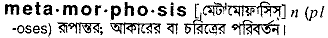 Metamorphosis in Bangla Academy Dictionary