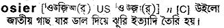 Osier in Bangla Academy Dictionary