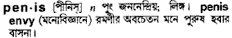 Penis in Bangla Academy Dictionary