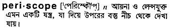 Periscope in Bangla Academy Dictionary