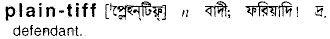 Plaintiff in Bangla Academy Dictionary