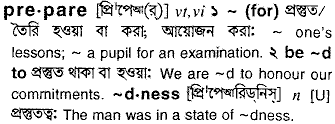 Prepare in Bangla Academy Dictionary