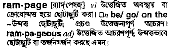 Rampage in Bangla Academy Dictionary