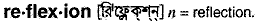 Reflexion in Bangla Academy Dictionary