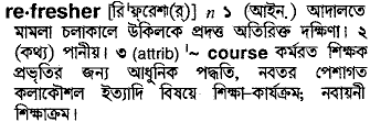 Refresher in Bangla Academy Dictionary