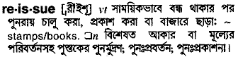 Reissue in Bangla Academy Dictionary