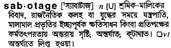 Sabotage in Bangla Academy Dictionary