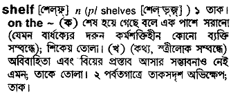 Shelf in Bangla Academy Dictionary
