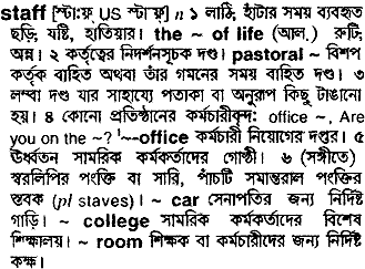 Staff in Bangla Academy Dictionary