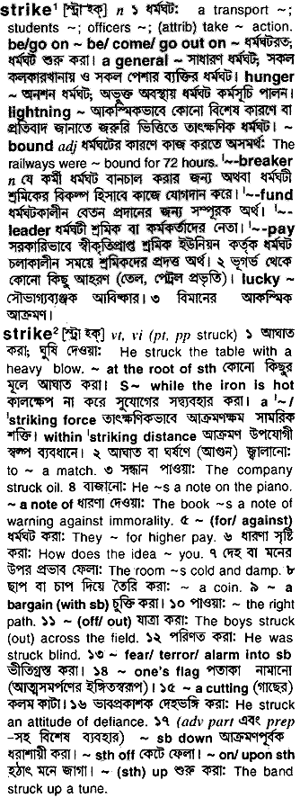 Strike in Bangla Academy Dictionary