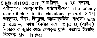 Submission in Bangla Academy Dictionary