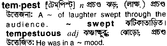 Tempest in Bangla Academy Dictionary