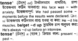 Tense in Bangla Academy Dictionary