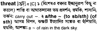 Threat in Bangla Academy Dictionary