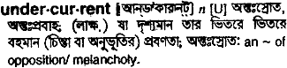 Undercurrent in Bangla Academy Dictionary