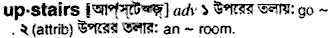 Upstairs in Bangla Academy Dictionary