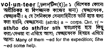 Volunteer in Bangla Academy Dictionary
